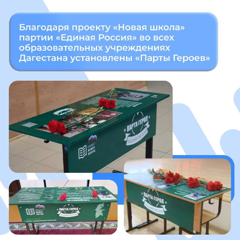 Дагестан – в лидерах по количеству «Парт Героев»